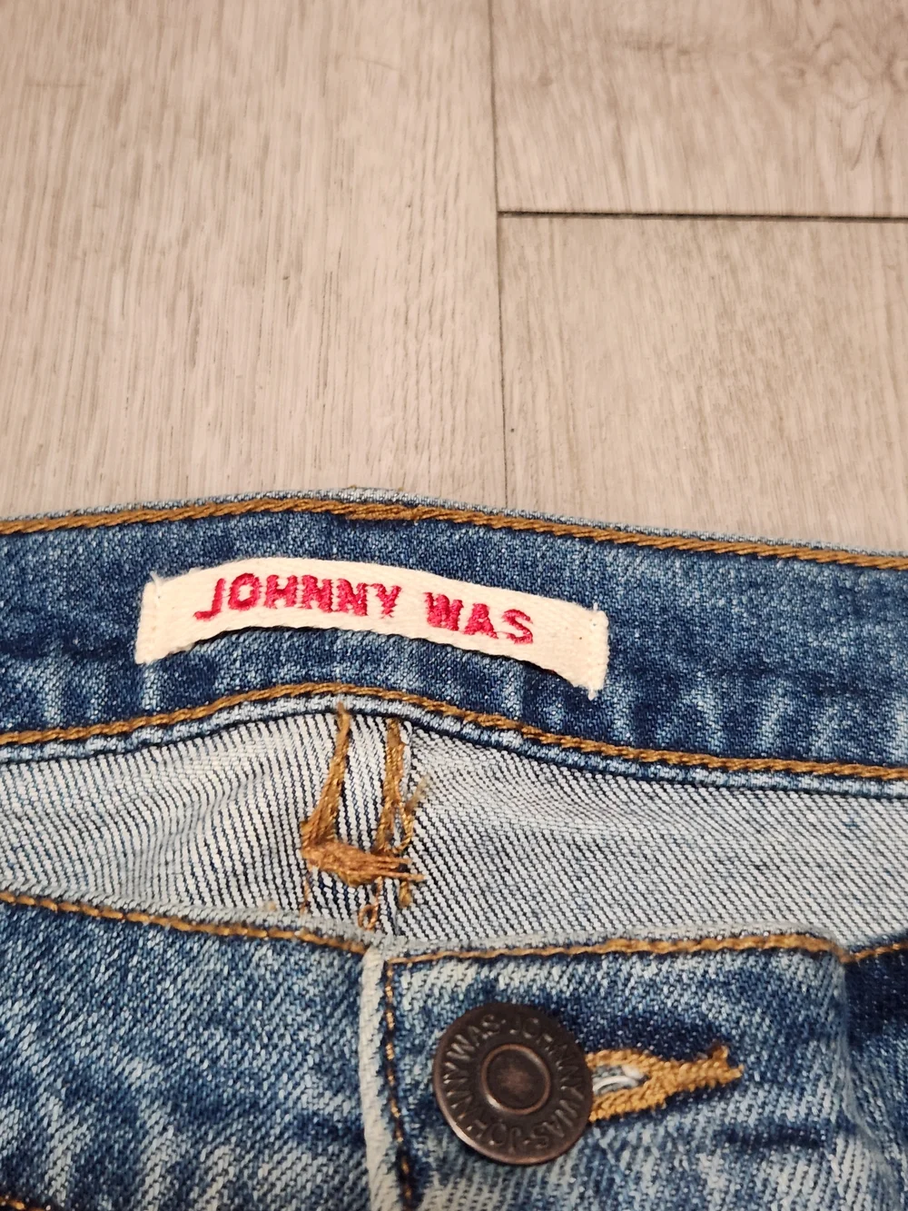 ✨ Johnny Was Boho Embroidered Straight Leg Jeans 29 - Picture 3 of 11